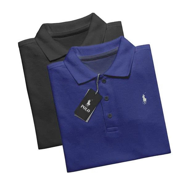 [KAUFEN SIE 1, ERHALTEN SIE 2] Set mit 2 Shirt Polo RL Essential