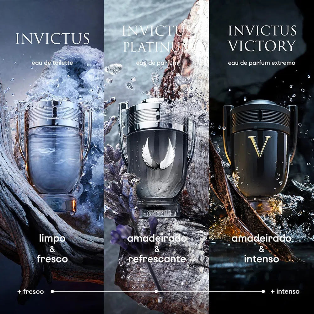 Invictus Platinum Paco Rabanne – Parfüm für Männer – Eau de Parfum – 100 ml