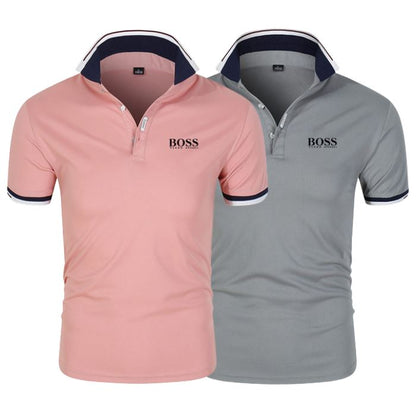 [KAUFEN SIE 1, ERHALTEN SIE 2] Set Mit 2 Polo-Shirts Boss Essential + Sauvage 100ml