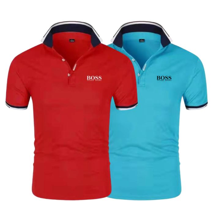 [KAUFEN SIE 1, ERHALTEN SIE 2] Set Mit 2 Polo-Shirts Boss Essential