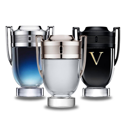 3 Parfüms Combo – Invictus Legend Paco Rabanne, Invictus Paco Rabanne und Invictus Victory Elixir Paco Rabanne